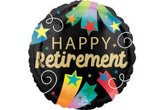 Foil Balloon - "HAPPY Retirement" - 45 cm